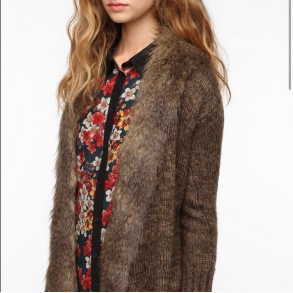 Jack by BB Dakota Faux Fur Sweater - Picture 2 of 6